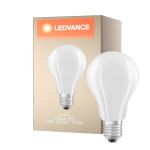Ledvance Classic LED E27 Birne Fadenlampe Matt 17W 2452lm - 827 Extra Warmweiß | Ersatz für 150W
