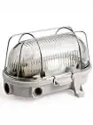Interlight Bulkhead Bulley Weiß Bakelite max. 25W | 195x135mm - IP54 - Geeignet für 1x E27