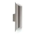 Eglo Wandleuchte Agolada Außenbeleuchtung Rostfreier Stahl Grau Up & Down 7.4W 660lm - 830 Warmweiß